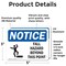 Signmission 3.5 in Height, 5 in Width, Vinyl Decal, Rectangle OS-2PACK-NS-D-35-L-12441 - alternate 2